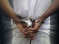 'El Pachochas' dijo que tiene antecedentes por abigeato, robo calificado y violencia intrafamiliar. ARCHIVO.  /