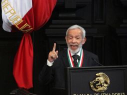 Miguel Ángel Granados Chapa recibió en tres ocasiones el Premio Nacional de Periodismo. EL UNIVERSAL  /