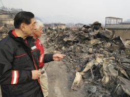 El terremoto y el tsunami del 11 de marzo destruyeron más de 300 mil viviendas y numerosas infraestructuras de varias provincias.  /