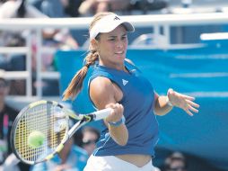 Mónica Puig se convirtió en verdugo de la número uno del torneo panamericano, la estadounidense Christina McHale. MEXSPORT  /