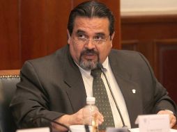 El rector de la UdeG Marco Antonio Cortés Guardado (foto) sostuvo una reunión ayer en Los Pinos con el Presidente de México.  /