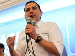 Ernesto Cordero dijo que va a competir y debatir para alcanzar el voto del primer mandatario en la contienda interna. ARCHIVO  /