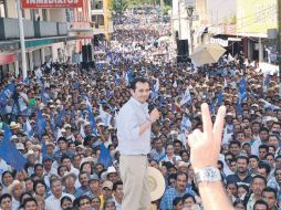 Ernesto Cordero señaló que en las elecciones ''se pondrá en juego el futuro de nuestras familias''. NTX  /