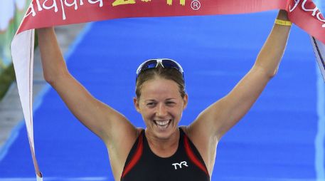 Sarah Haskins consigue otra medalla para Estados Unidos. REUTERS  /