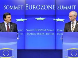 El paquete aportará medidas para mejorar la gobernanza económica en la zona del euro y dotarla de una integración 'más fuerte'. AFP  /