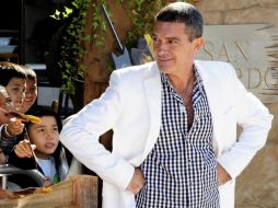 Antonio Banderas y su esposa Melanie Griffith serán los anfitriones de la primera gala latina. EFE  /