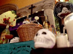 La exposición está basada en la celebración de muertos.  /