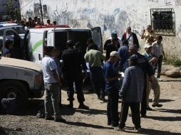 Personal del Servicio Médico Forense trasladó el cuerpo a la morgue de la ciudad.  /