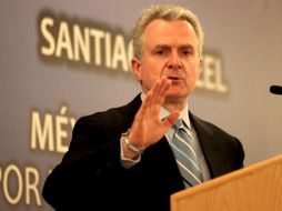 El senador con licencia y aspirante presidencial del Partido Acción Nacional (PAN), Santiago Creel. ARCHIVO  /