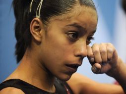 La guatemalteca Ana Sofía Gómez consiguió la plata en la modalidad femenina. EFE  /