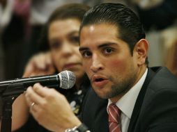 Enrique Aubry, presidente de la Junta de Coordinación Política, pedirá al gobernador claridad en el destino del crédito por 950 MDP.  /