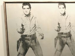 En la imagen, una impresión de Elvis Presley realizada por Andy Warhol. AP  /
