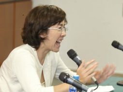 Una apasionada de la letra escrita: La escritora Cristina Rivera Garza. ARCHIVO  /