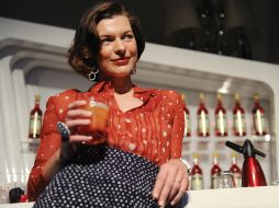 Milla Jovovich, modelo, actriz y cantante ucraniana, desfilará esta noche en la alfombra roja. EFE  /