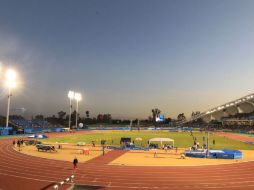 El estadio de atletismo vuelve a ser testigo de una nueva presea. ARCHIVO  /