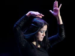 Julieta ofreció en las Fiestas de Octubre lo mejor de su repertorio.  /