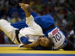 Un ippon y un yuko le permitieron a la cubana ganar el oro. EFE  /