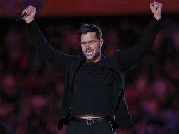 Ricky Martin se presentó ayer en la clausura de los Juegos Panamericanos en el estadio Omnilfe. REUTERS  /