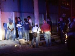 La víctima se encontraba cerca de su casa cuando lo asesinaron.  /