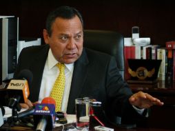 El presidente nacional del PRD, Jesús Zambrano, informó que el proceso electoral interno sigue su curso normal. NTX  /