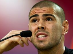 Valdés ha destacado que, gracias a Guardiola, ahora es un guardameta mucho más completo. EFE  /