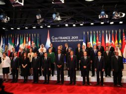 Imagen oficial de la Cumbre de Líderes del G 20. NTX  /