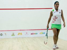 Samantha Terán no logra vencer a Jenny Duncalf. MEXSPORT  /