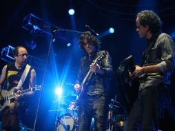 El grupo afirma que en los 21 años que llevan tocando en Mexicali, nunca había llovido. ARCHIVO  /