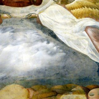 Descubren la cara de un demonio pintado en un fresco de Giotto