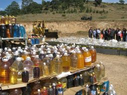 Los embriagantes falsos son nocivos para la salud. ESPECIAL  /