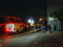El hallazgo fue alrededor de las 1:30 horas de este lunes, en el cruce de las calles Volcán Zacapu y Volcán Babuyan.  /