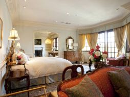 Recámara donde Michael Jackson pasó sus últimos días. AP  /