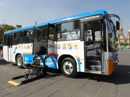 En los Parapanamericanos se utilizarán 80 camiones del Sistecozome adaptados para que tengan espacios para seis sillas de ruedas.  /