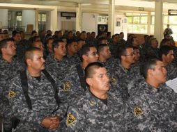 Cien elementos de la Policía estatal fueron capacitados. ESPECIAL  /