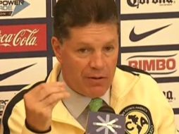 Ricardo Peláez delineó algunas acciones para retomar el rumbo del club en la conferencia de prensa. ESPECIAL  /