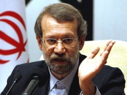 El presidente de la Asamblea, Ali Larijani. ESPECIAL  /