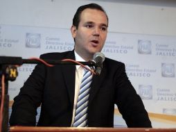 El titular del PAN Jalisco, Miguel Ángel Monraz, dijo que se garantiza que se escuchará a la sociedad. ARCHIVO  /