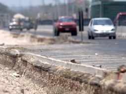 El accidente ocurrió el pasado fin de semana en la vía carretera rumbo a Ameca. ARCHIVO  /