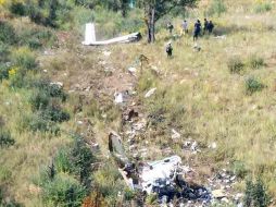 El helicóptero en que viajaba el titular de Segob había recibido mantenimiento el 4 y el 6 de noviembre de 2011. EL UNIVERSAL  /