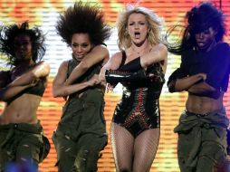 Britney interpretó 19 canciones en su espectáculo en la Plaza de la Apoteosis del sambódromo carioca. AP  /
