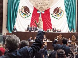 La Cámara de Diputados aprobó en lo general el Presupuesto de Egresos de la Federación para 2012. EL UNIVERSAL  /