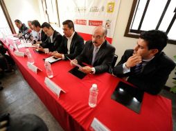 Los presidentes municipales de la ZMG presentaron las instalaciones del que será el Instituto Metropolitano de Planeación.  /