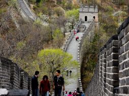 La Gran Muralla se cree que es la única obra humana que se puede ver desde el espacio exterior. ARCHIVO  /