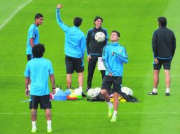 Ronaldo (der.), quien lleva 13 goles en 11 partidos este torneo se recuperó de una sobrecarga muscular. GETTY IMAGES SPORT  /