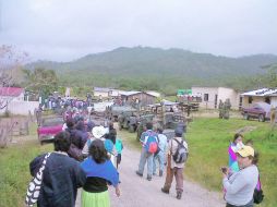 La tensión aumentó luego de que ejidatarios de Chiapas anunciaron que podrían desbloquear el paso que cerraron los zoques. EL UNIVERSAL  /