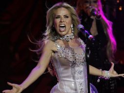 Trevi manifestó: 'Estoy muy orgullosa de estar con estos talentos'. EL UNIVERSAL  /