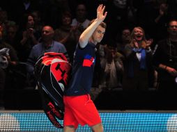 'Tengo un problema en la ingle. Tengo que ver cómo evoluciona para ver si sigo en el torneo', dijo el tenista. AFP  /