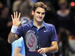 Roger Federer jugó literalmente con Nadal. AFP  /