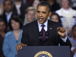 El presidente Barack Obama dijo que la próxima semana el congreso tendrá que votar por el aumento en los impuestos.  /