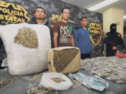 En 2009 y 2011 se ha registrado la mayor parte del decomiso de drogas en Jalisco.  /